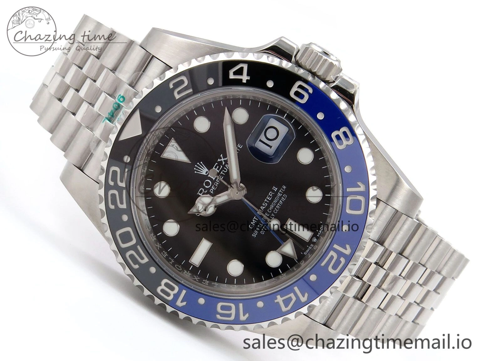 GMT-Master II 126710 BLNR ZF 1:1 Best Edition on Jubilee Bracelet SH FashionForward 962