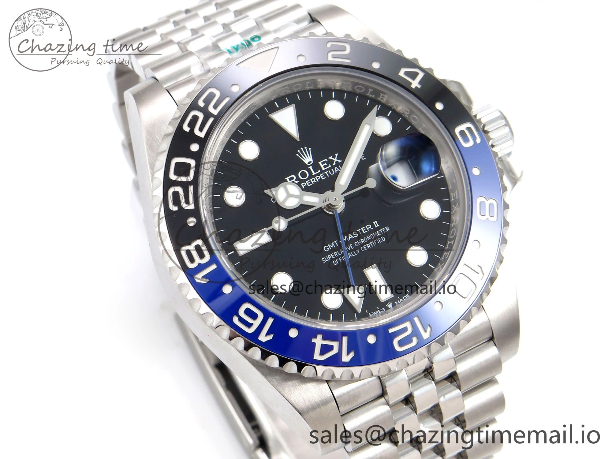 GMT-Master II 126710 BLNR ZF 1:1 Best Edition on Jubilee Bracelet SH FashionForward 962