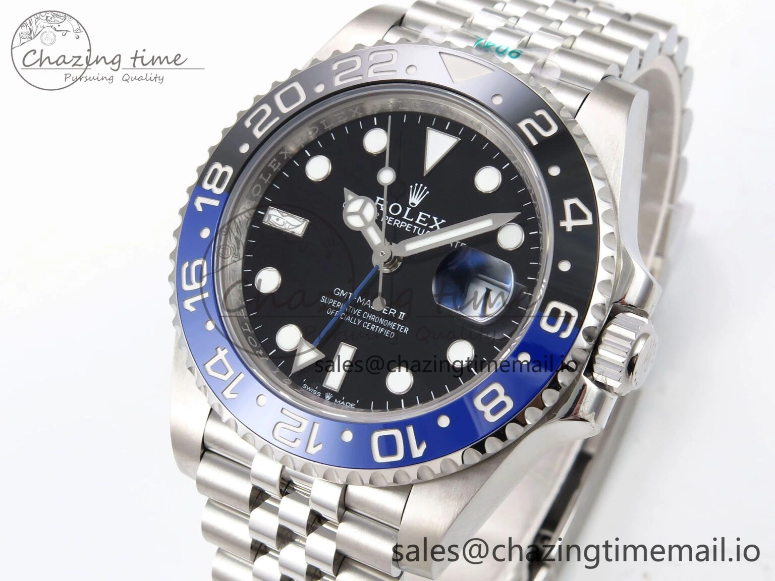 GMT-Master II 126710 BLNR ZF 1:1 Best Edition on Jubilee Bracelet SH FashionForward 962