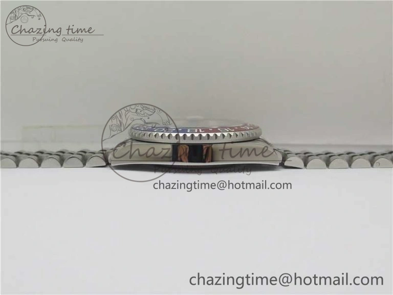 ZeroBulk GMT-Master II 126710 BLRO 904L BP Maker 1:1 Best Edition Black Dial On 904L Jubilee Bracelet A3285 (Correct Hand Stack) 2517