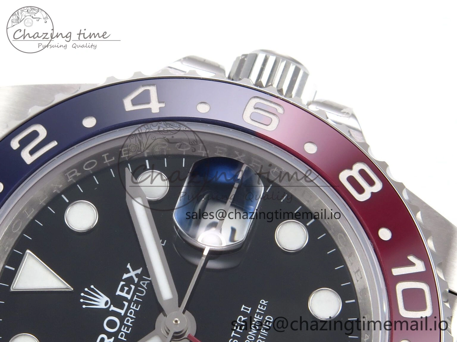GMT-Master II 126710 BLRO 904L EF 1:1 Best Edition on Jubilee Bracelet SH3285 CHS Affordable 1021