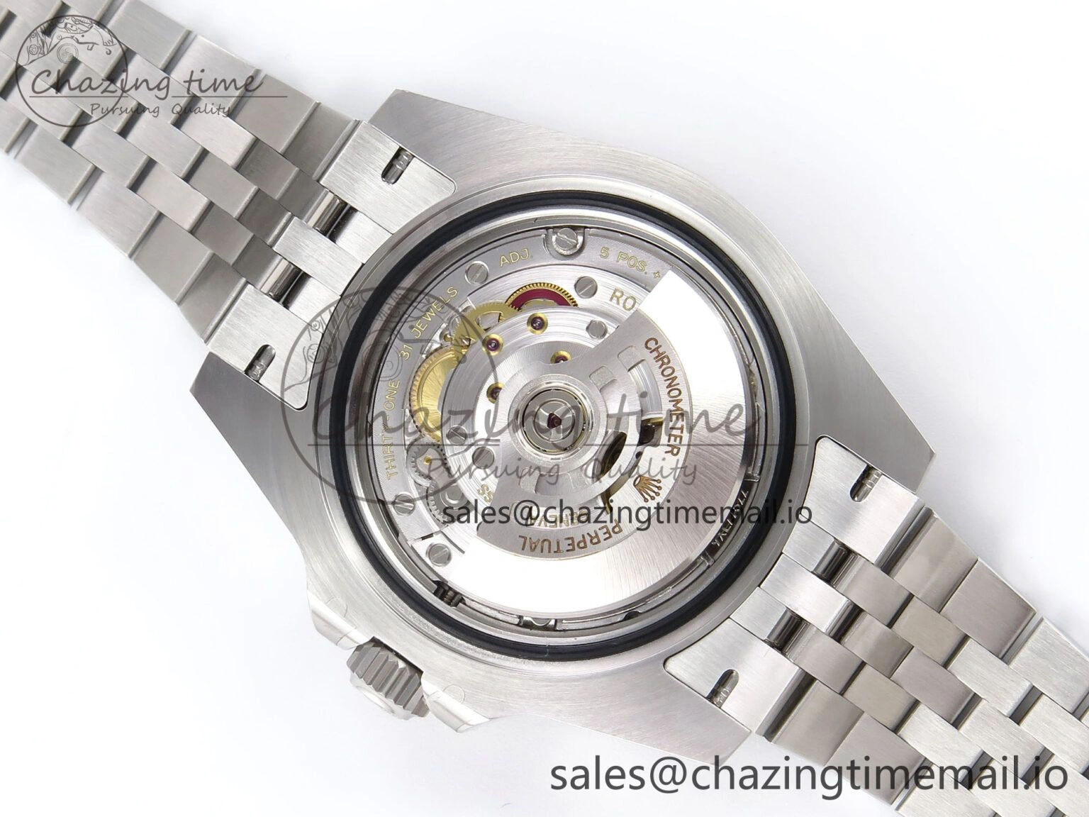 GMT-Master II 126710 BLRO 904L EF 1:1 Best Edition on Jubilee Bracelet SH3285 CHS Affordable 1021