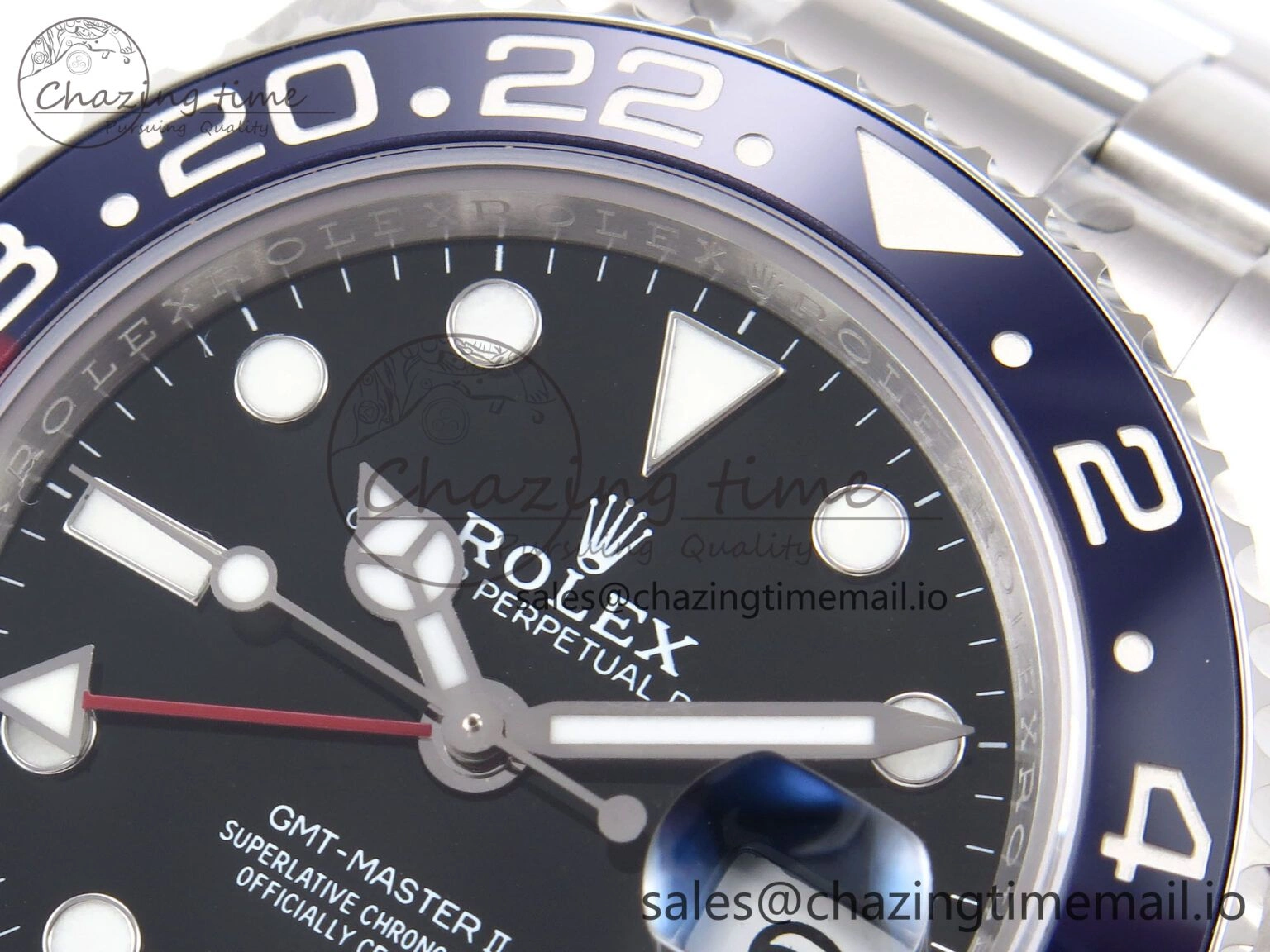 GMT-Master II 126710 BLRO 904L EF 1:1 Best Edition on Oyster Bracelet SH3285 CHS Classic 1016