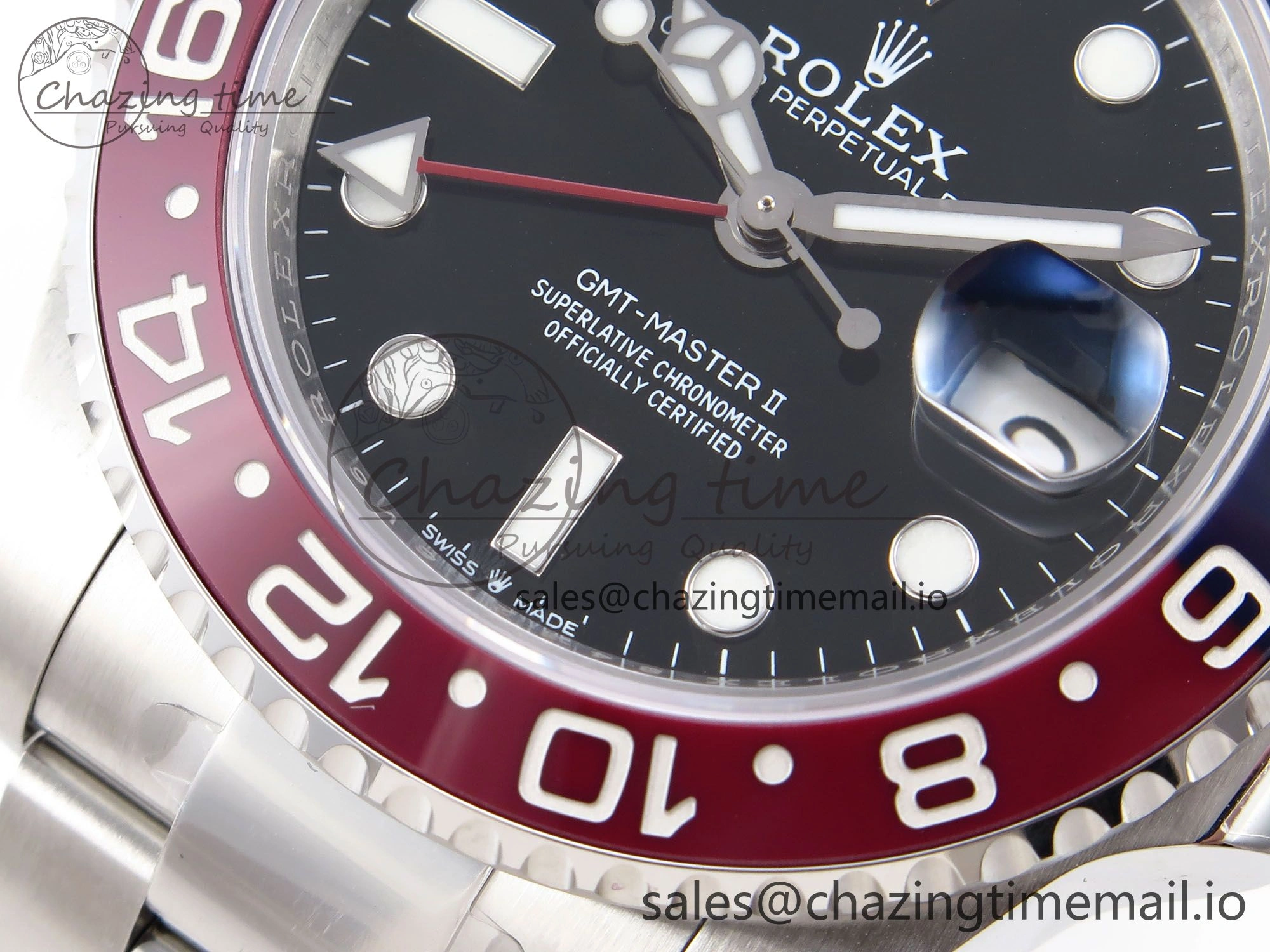 GMT-Master II 126710 BLRO 904L EF 1:1 Best Edition on Oyster Bracelet SH3285 CHS Classic 1016