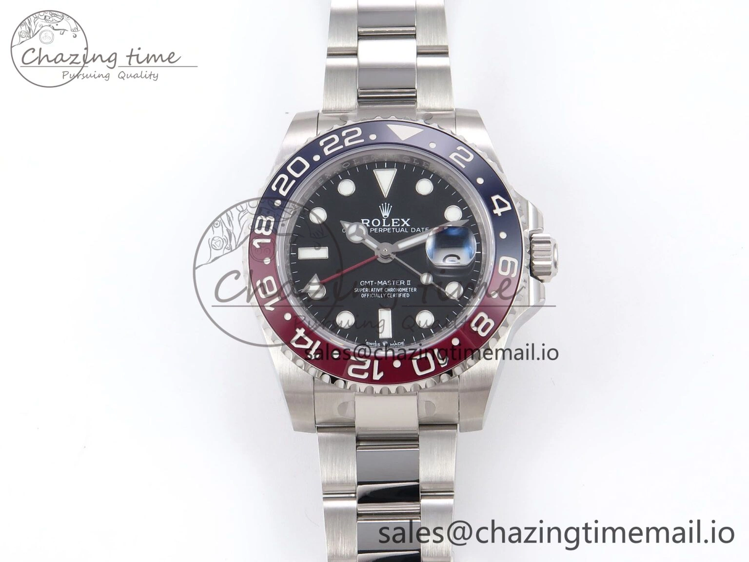 GMT-Master II 126710 BLRO 904L EF 1:1 Best Edition on Oyster Bracelet SH3285 CHS Classic 1016