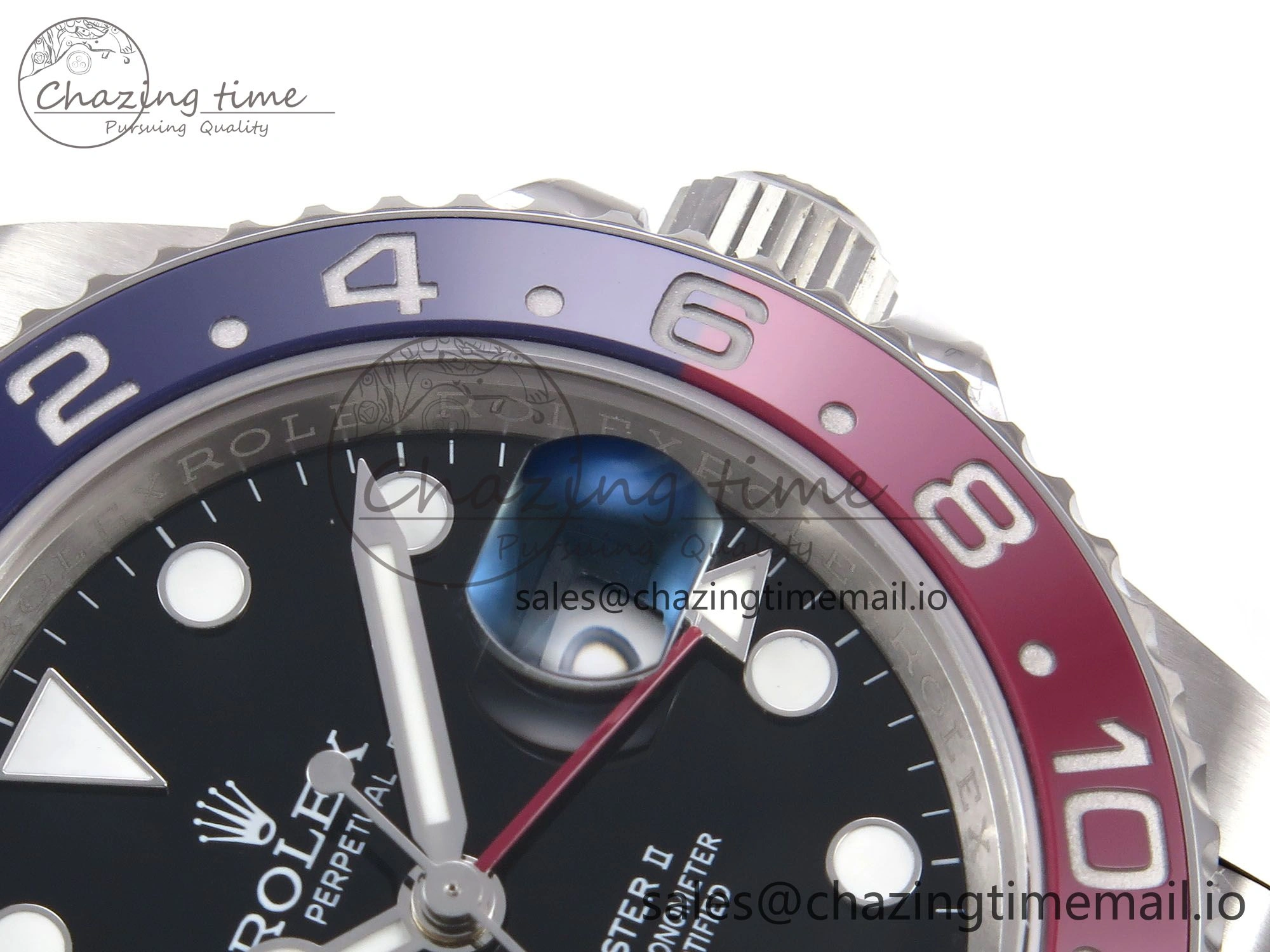 GMT-Master II 126710 BLRO 904L EWEF 1:1 Best Edition on SS Jubilee Bracelet SH3285 CHS Packable 1065