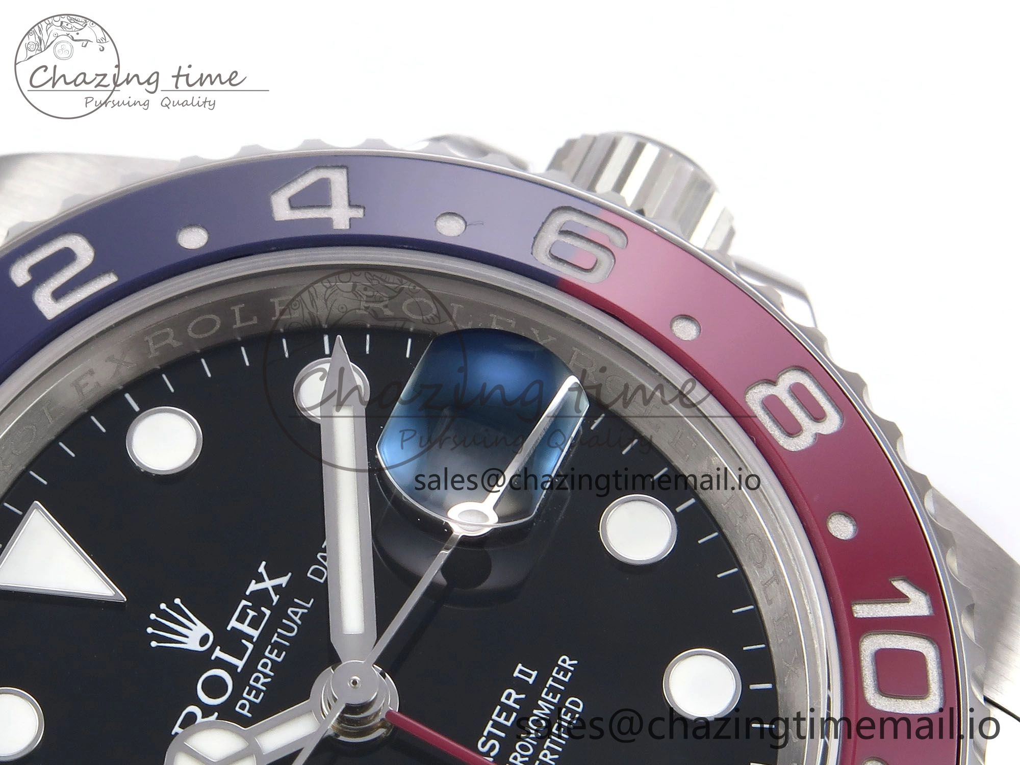 Sophisticated GMT-Master II 126710 BLRO 904L EWEF 1:1 Best Edition on SS Oyster Bracelet SH3285 CHS 1062