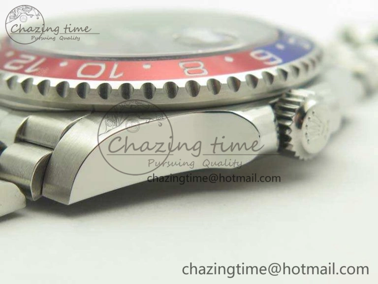 Versatile GMT-Master II 126710 BLRO 904L GMF Best Edition Black Dial On 904L Jubilee Bracelet A 3480