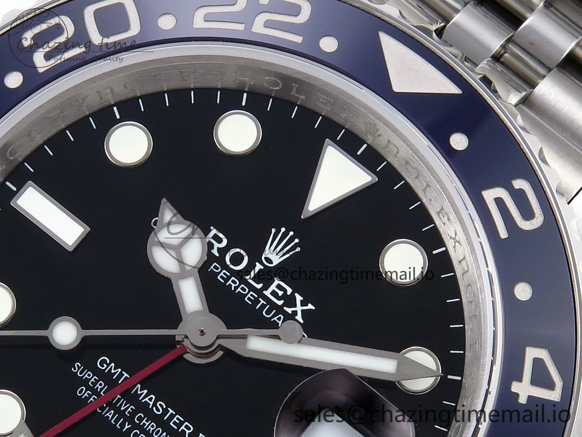 Snug GMT-Master II 126710 BLRO 904L QF 1:1 Best Edition on Jubilee Bracelet SH3285 V 1221