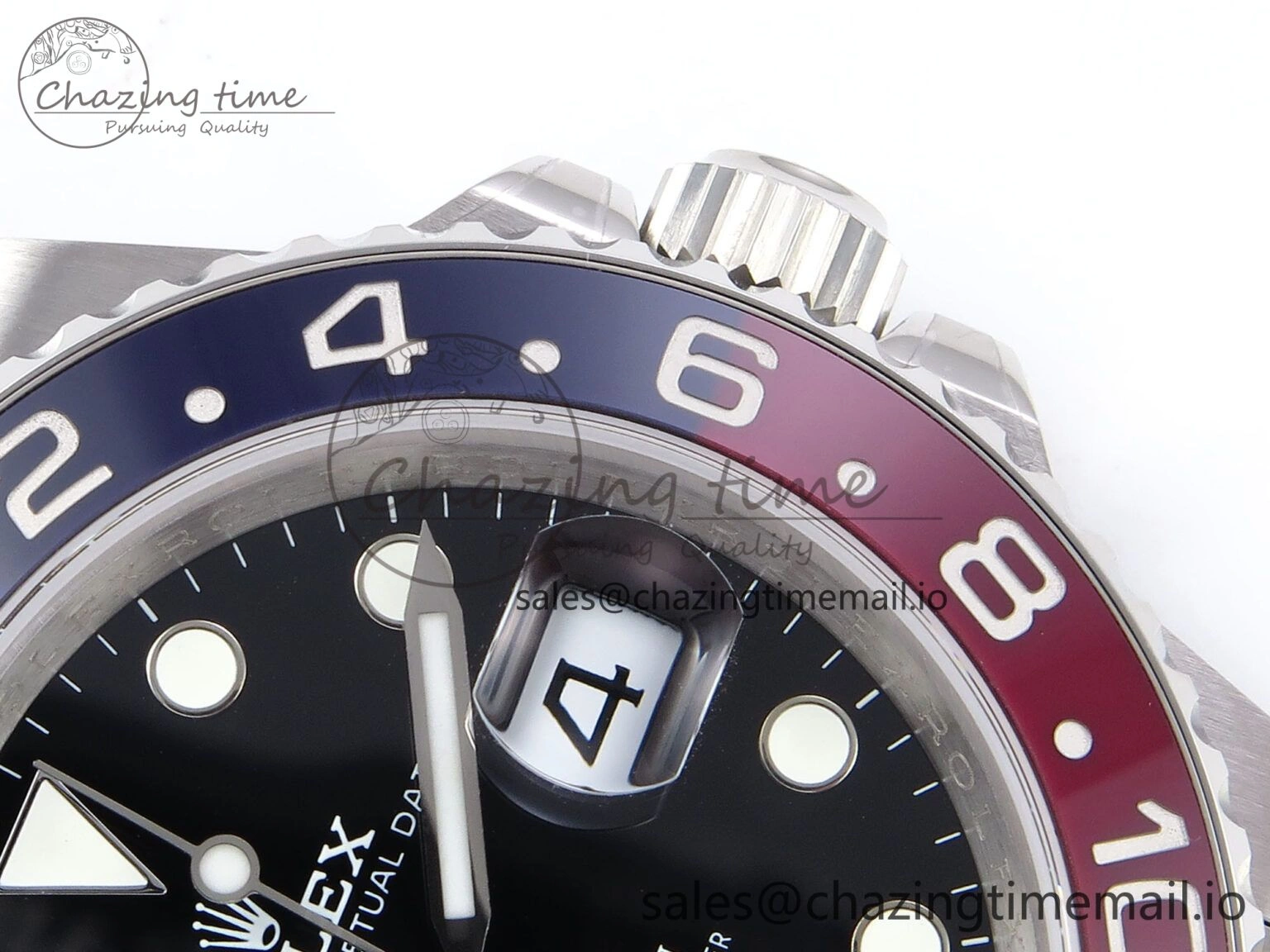 Snug GMT-Master II 126710 BLRO 904L QF 1:1 Best Edition on Jubilee Bracelet SH3285 V 1221