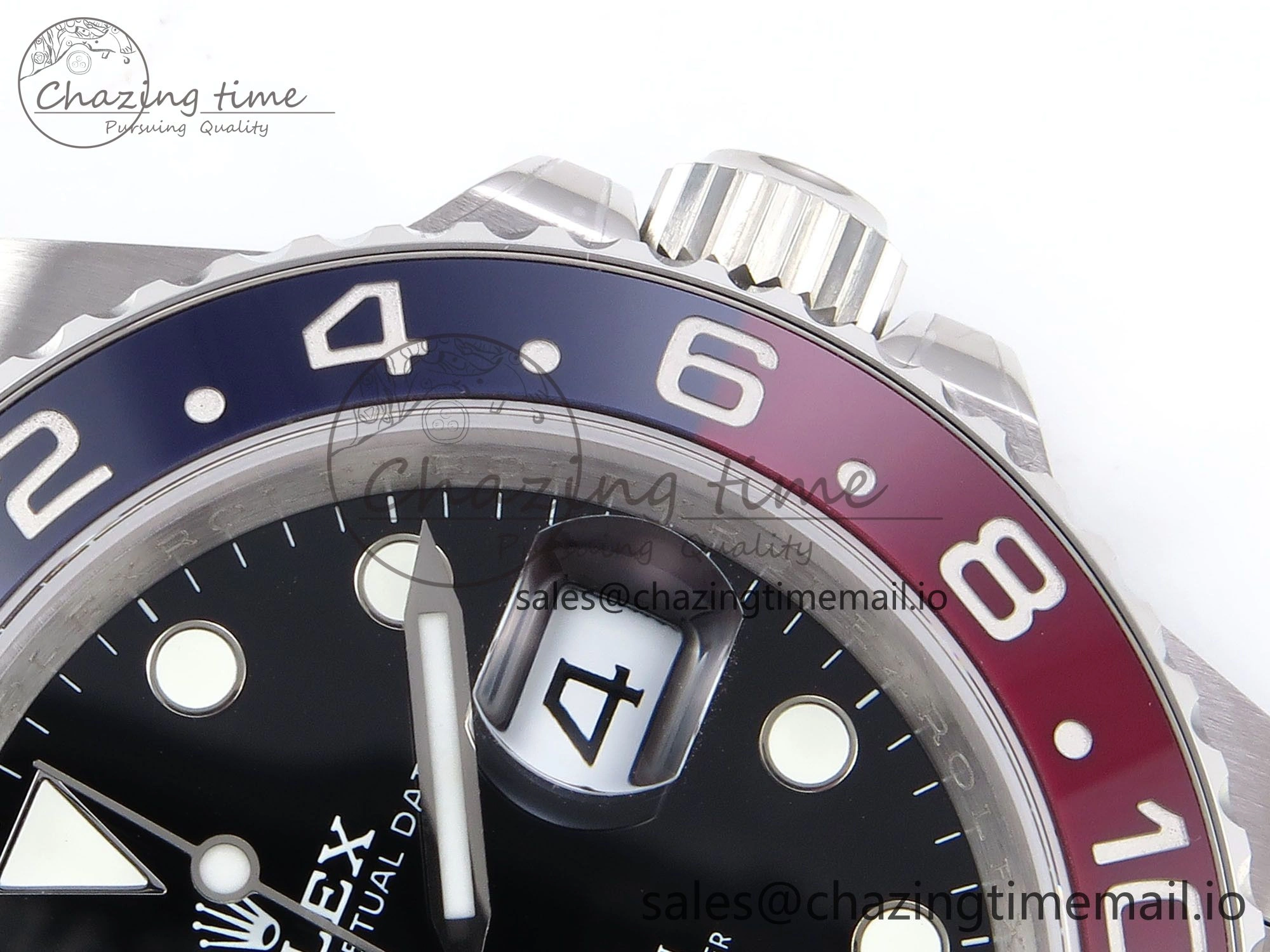 Snug GMT-Master II 126710 BLRO 904L QF 1:1 Best Edition on Jubilee Bracelet SH3285 V 1221