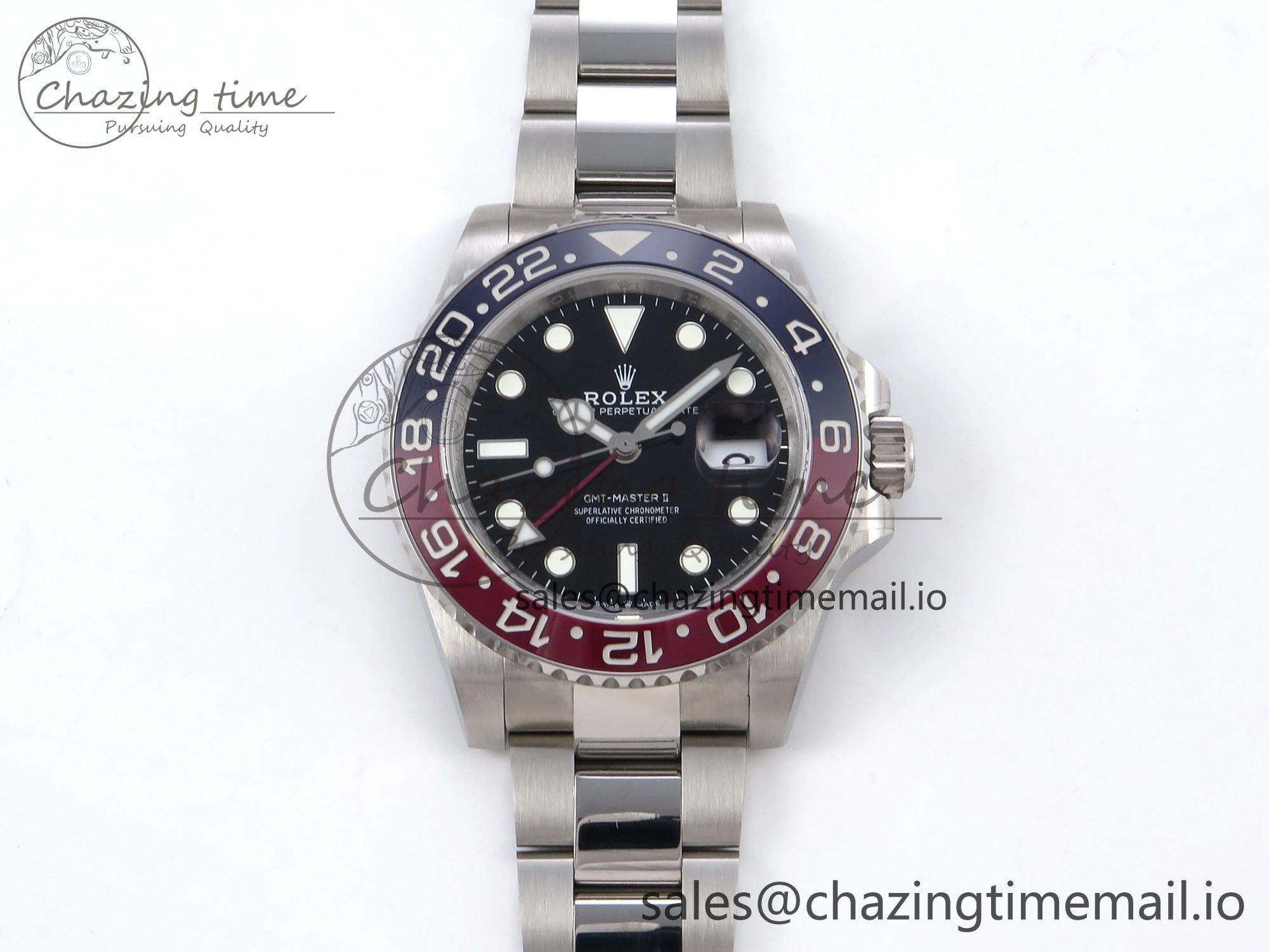 GMT-Master II 126710 BLRO 904L QF 1:1 Best Edition on Oyster Bracelet SH3285 V Sporty 1215