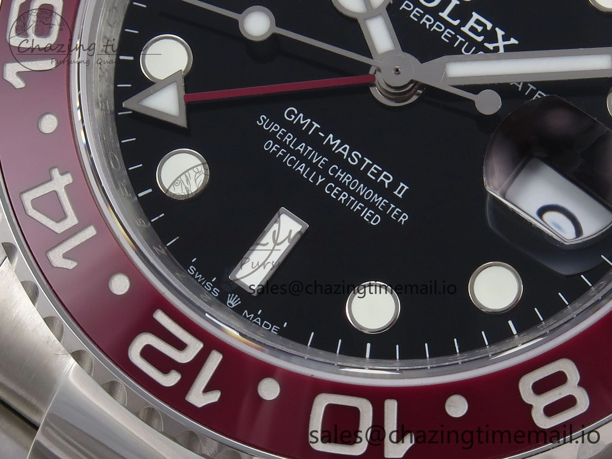 GMT-Master II 126710 BLRO 904L QF 1:1 Best Edition on Oyster Bracelet SH3285 V Sporty 1215