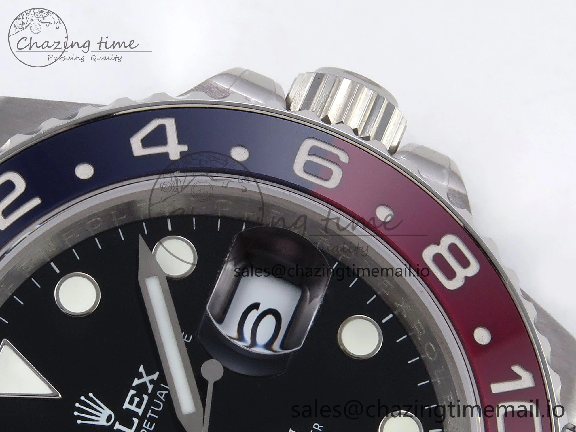 GMT-Master II 126710 BLRO 904L QF 1:1 Best Edition on Oyster Bracelet SH3285 V Sporty 1215