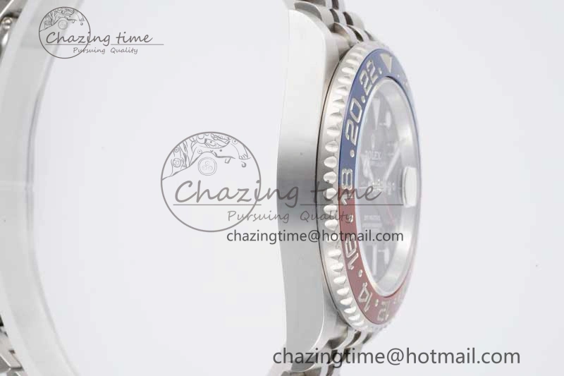 Packable GMT Master II 126710 BLRO 904L SS APF 1:1 Best Edition on Jubilee Bracelet VR3285 CHS 2048