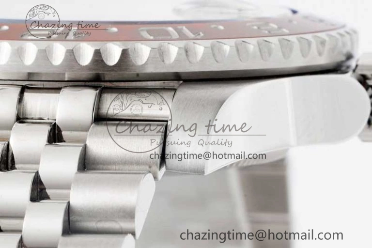 Packable GMT Master II 126710 BLRO 904L SS APF 1:1 Best Edition on Jubilee Bracelet VR3285 CHS 2048