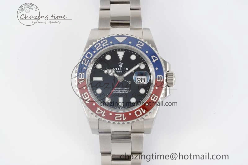 GMT Master II 126710 BLRO 904L SS APF 1:1 Best Edition on Oyster Bracelet VR3285 CHS UrbanChic 2046