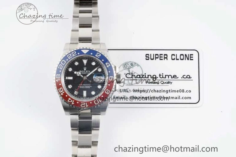 GMT Master II 126710 BLRO 904L SS APF 1:1 Best Edition on Oyster Bracelet VR3285 CHS UrbanChic 2046