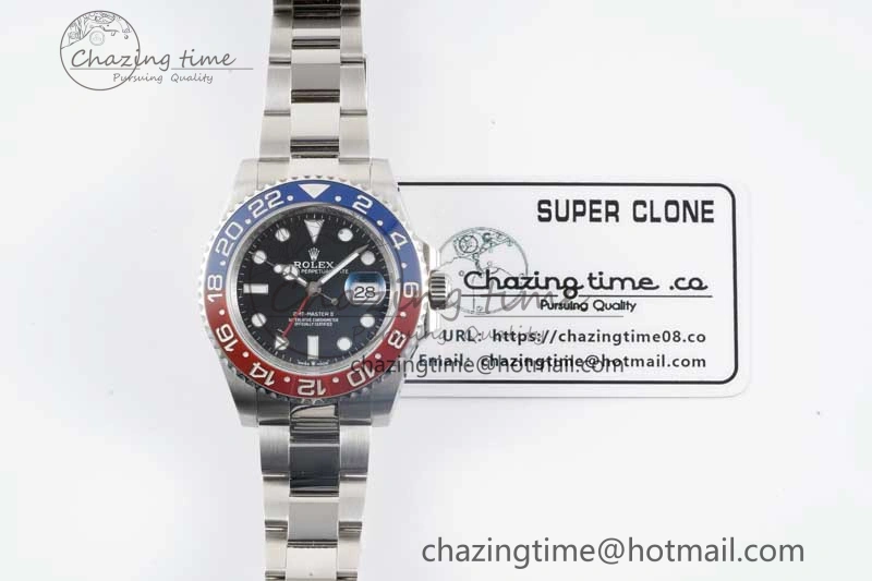 GMT Master II 126710 BLRO 904L SS APF 1:1 Best Edition on Oyster Bracelet VR3285 CHS UrbanChic 2046