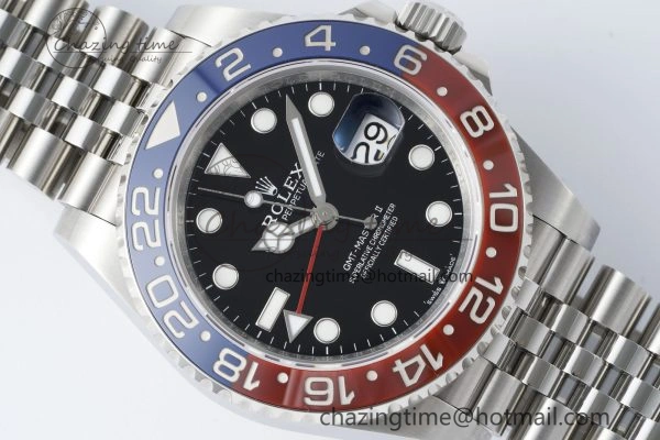 EasyMatch GMT Master II 126710 BLRO 904L SS KING Factory 1:1 Best Edition on Jubilee Bracelet K3285 CHS 2072