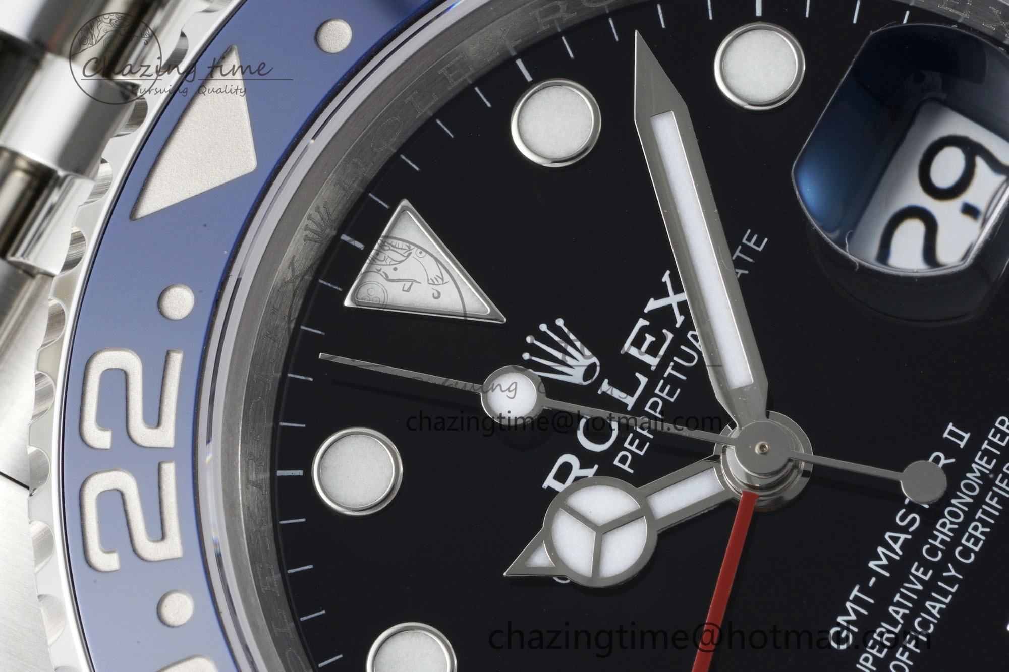 EasyMatch GMT Master II 126710 BLRO 904L SS KING Factory 1:1 Best Edition on Jubilee Bracelet K3285 CHS 2072
