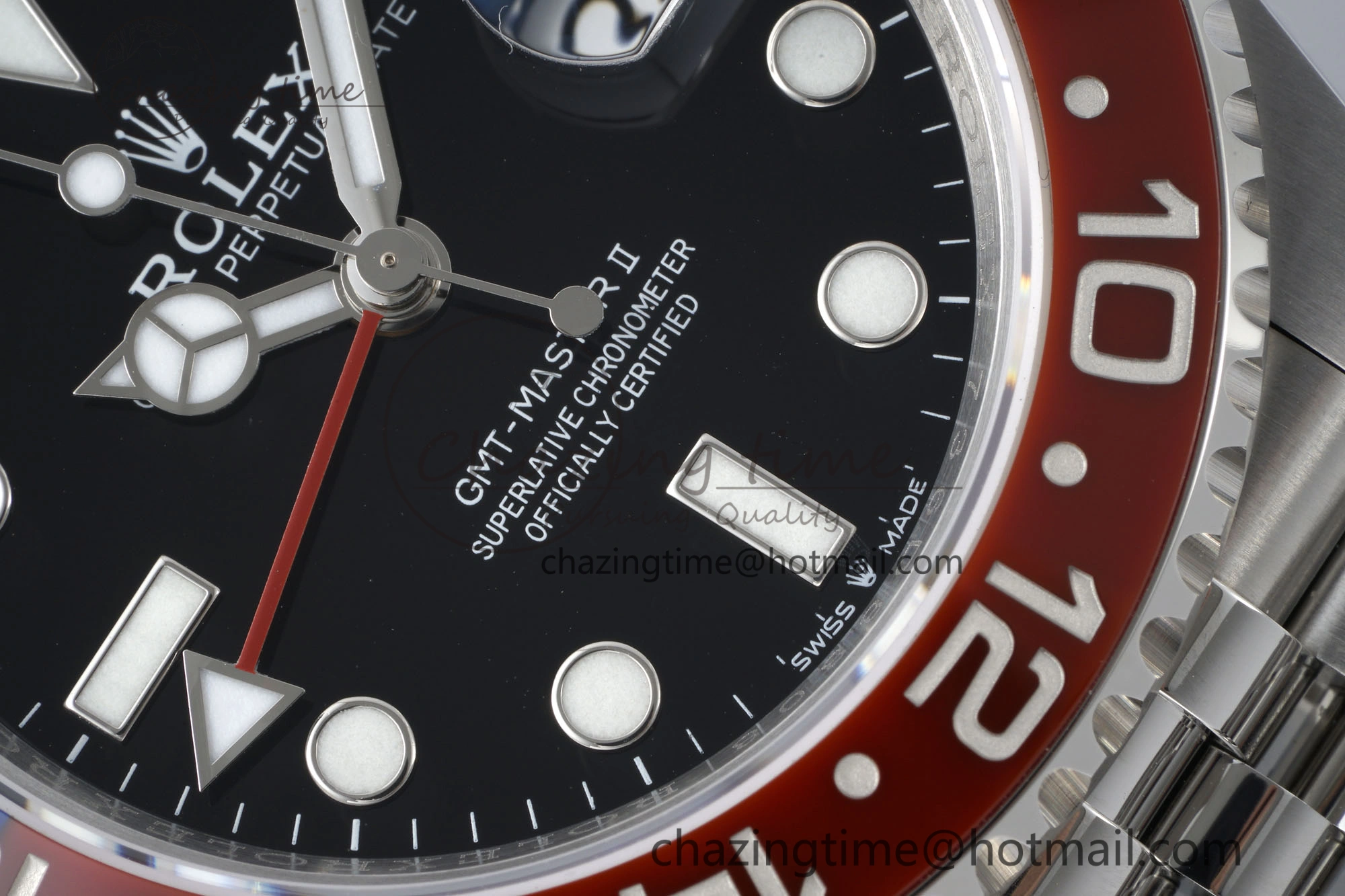 EasyMatch GMT Master II 126710 BLRO 904L SS KING Factory 1:1 Best Edition on Jubilee Bracelet K3285 CHS 2072