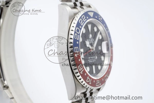 EasyMatch GMT Master II 126710 BLRO 904L SS KING Factory 1:1 Best Edition on Jubilee Bracelet K3285 CHS 2072
