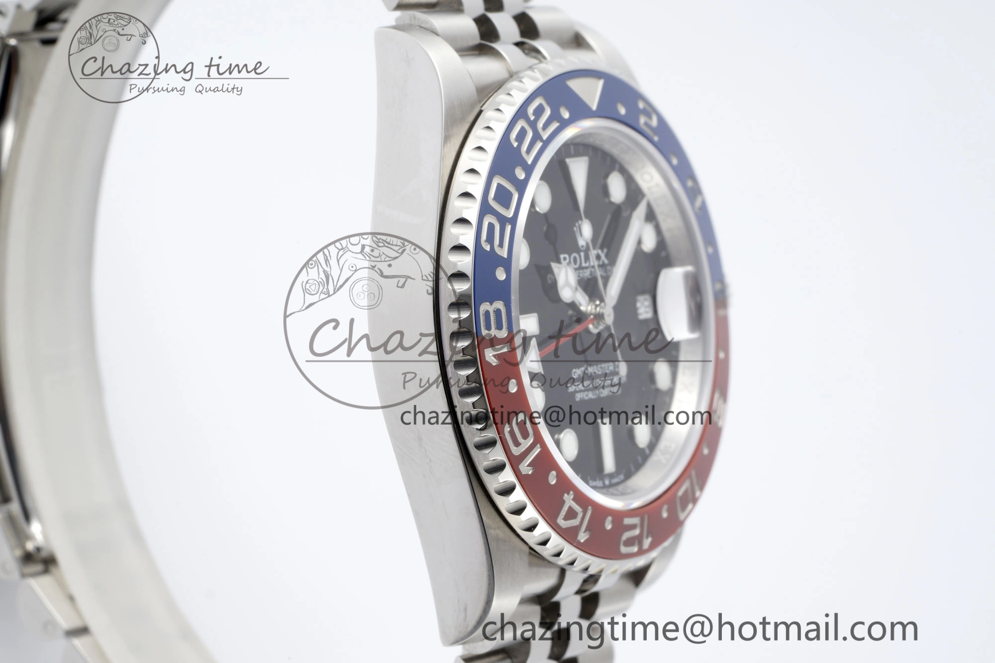 EasyMatch GMT Master II 126710 BLRO 904L SS KING Factory 1:1 Best Edition on Jubilee Bracelet K3285 CHS 2072