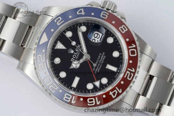 Compact GMT Master II 126710 BLRO 904L SS KING Factory 1:1 Best Edition on Oyster Bracelet K3285 CHS 2073