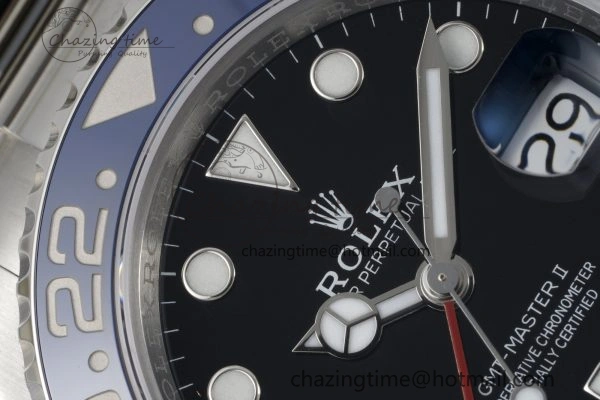 Compact GMT Master II 126710 BLRO 904L SS KING Factory 1:1 Best Edition on Oyster Bracelet K3285 CHS 2073