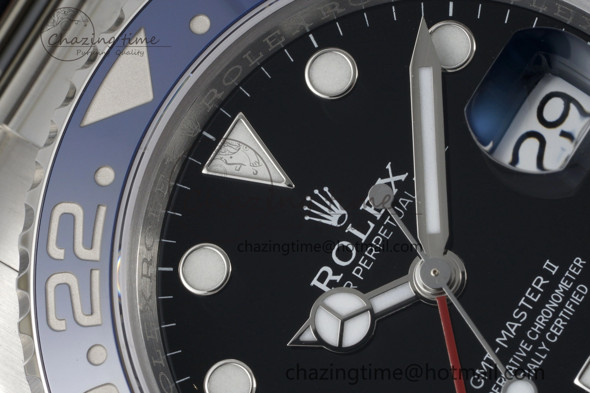 Compact GMT Master II 126710 BLRO 904L SS KING Factory 1:1 Best Edition on Oyster Bracelet K3285 CHS 2073