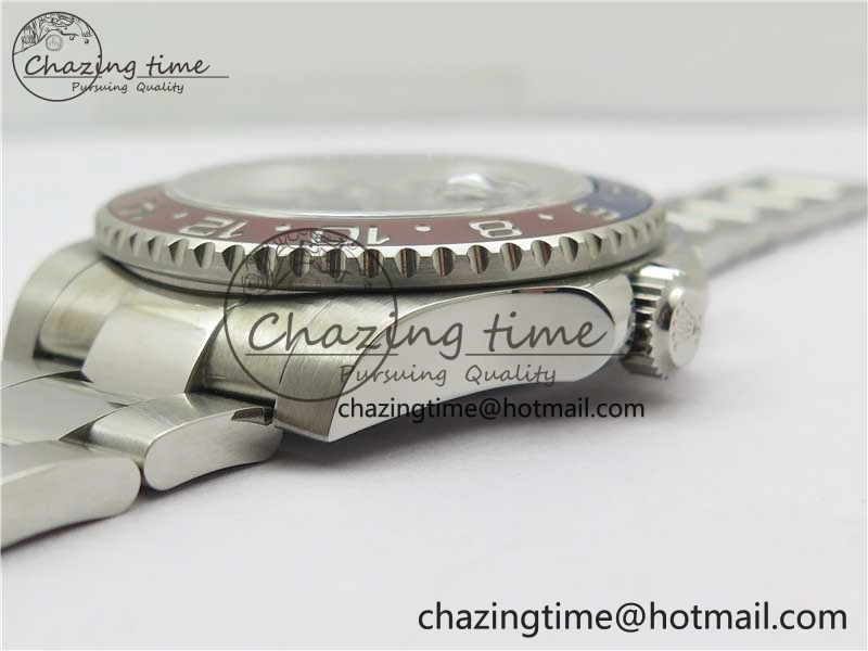GMT Master II 126710 BLRO 904L SS MIF 1:1 Best Edition on Oyster Bracelet SA3186 CHS WrinkleFree 2553