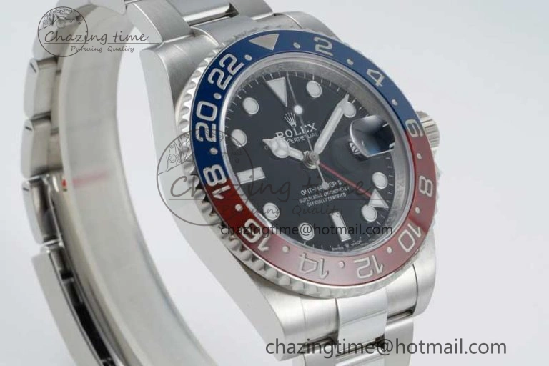 GMT Master II 126710 BLRO 904L SS NTF1:1 Best Edition on Oyster Bracelet VR3186 CHS DailyWear 2297