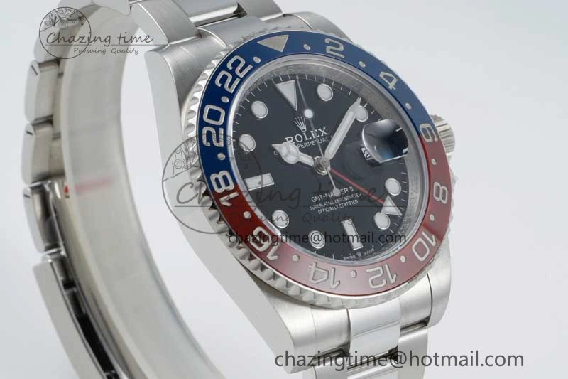GMT Master II 126710 BLRO 904L SS NTF1:1 Best Edition on Oyster Bracelet VR3186 CHS DailyWear 2297