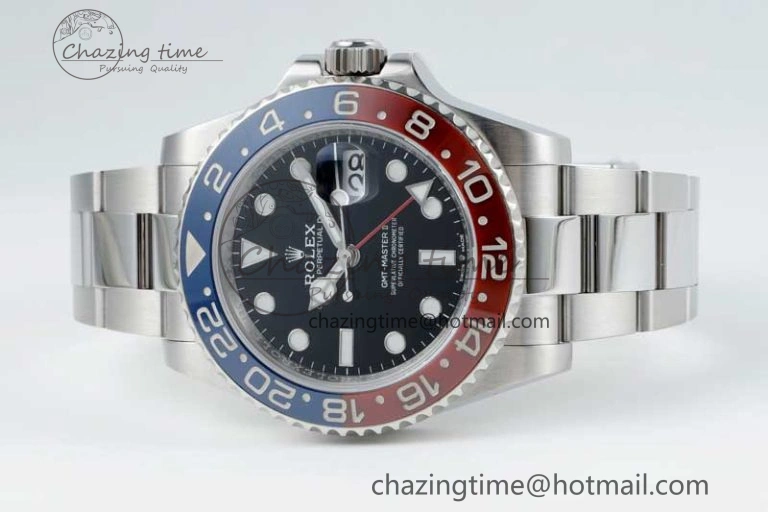 GMT Master II 126710 BLRO 904L SS NTF1:1 Best Edition on Oyster Bracelet VR3186 CHS DailyWear 2297