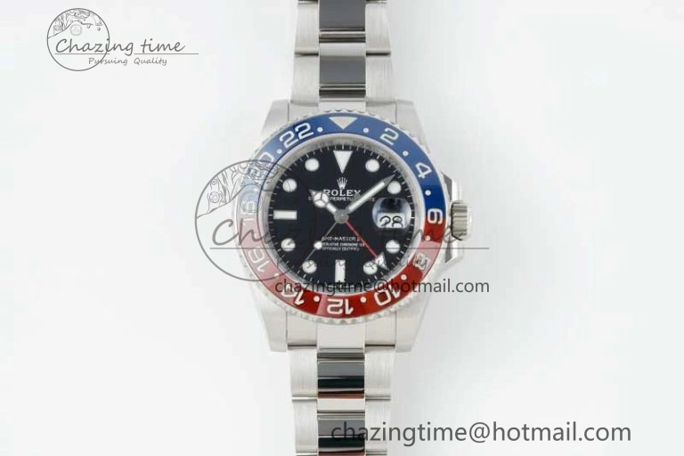 GMT Master II 126710 BLRO 904L SS NTF1:1 Best Edition on Oyster Bracelet VR3186 CHS DailyWear 2297