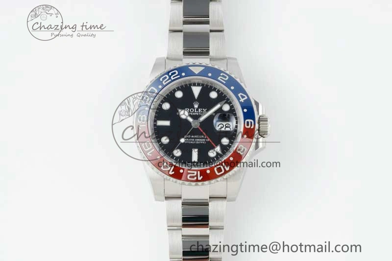 GMT Master II 126710 BLRO 904L SS NTF1:1 Best Edition on Oyster Bracelet VR3186 CHS DailyWear 2297