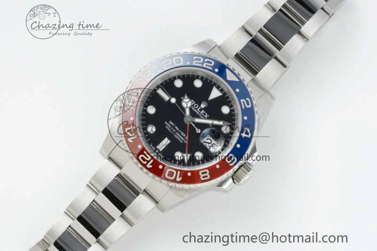 GMT Master II 126710 BLRO 904L SS NTF1:1 Best Edition on Oyster Bracelet VR3186 CHS DailyWear 2297