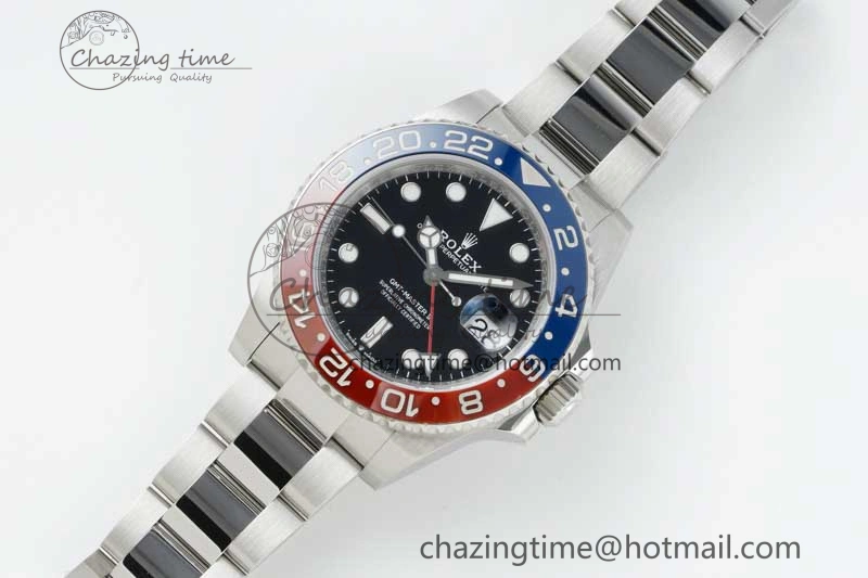 GMT Master II 126710 BLRO 904L SS NTF1:1 Best Edition on Oyster Bracelet VR3186 CHS DailyWear 2297