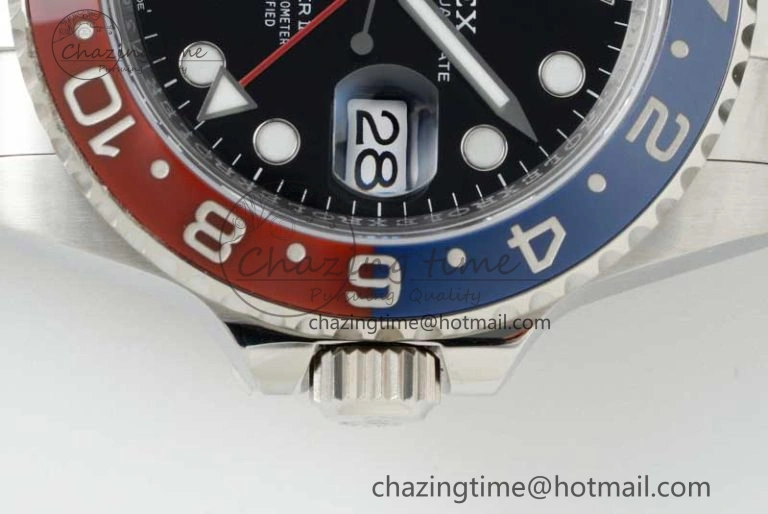 GMT Master II 126710 BLRO 904L SS NTF1:1 Best Edition on Oyster Bracelet VR3186 CHS DailyWear 2297