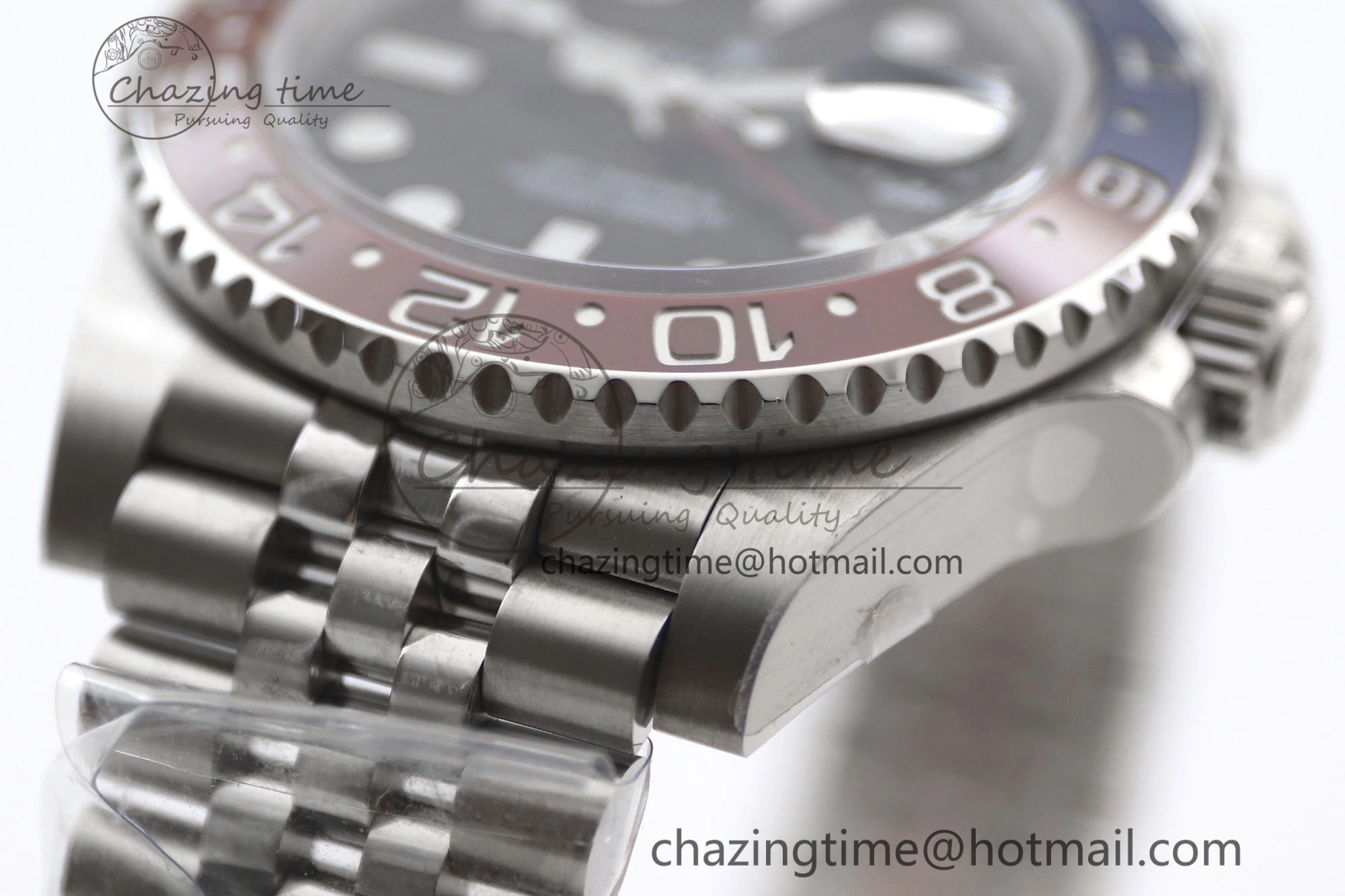 GMT Master II 126710 BLRO 904L SS TW+ Best Edition on Jubilee Bracelet VR3285 CHS Breathable 1983