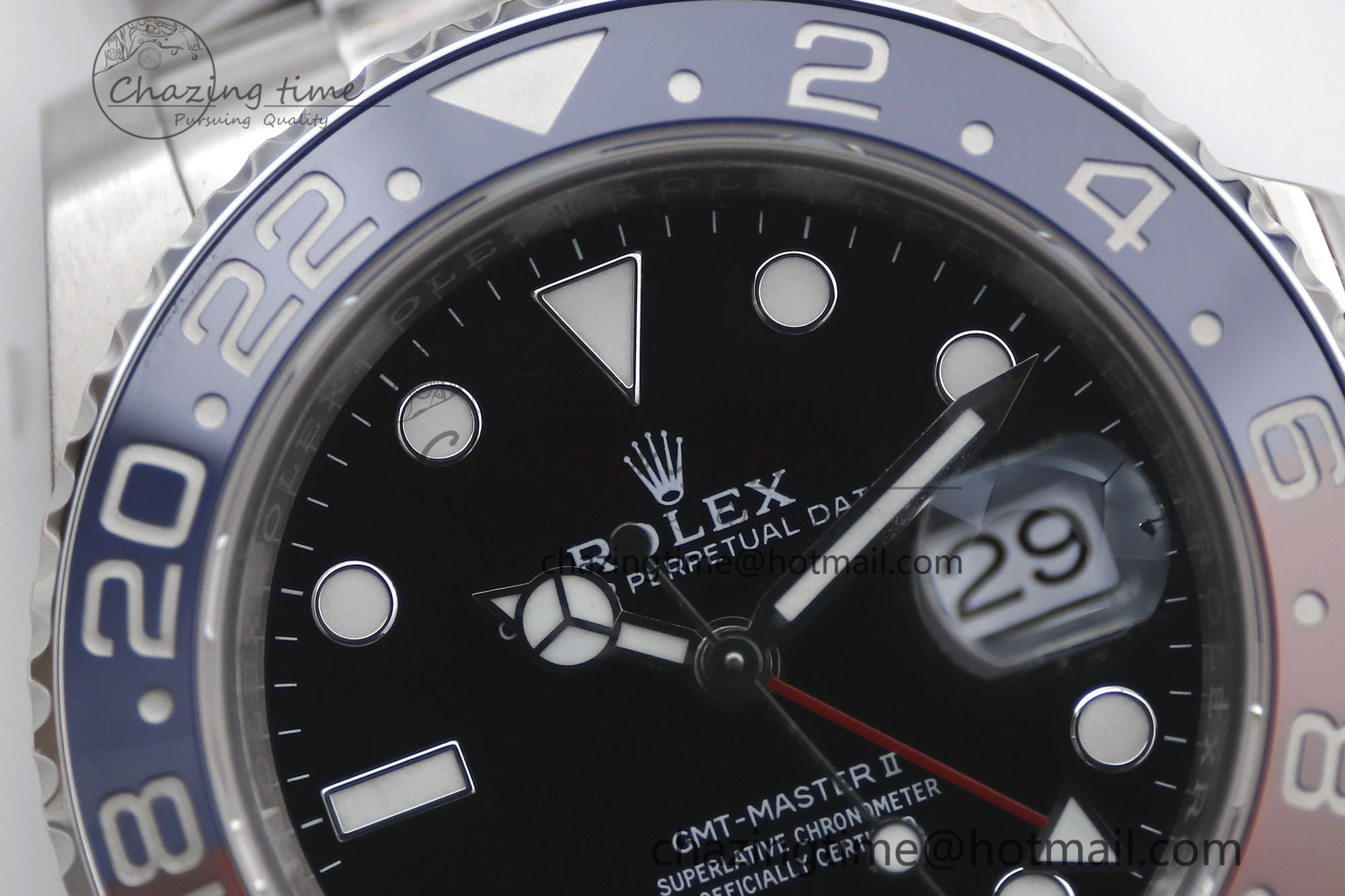 GMT Master II 126710 BLRO 904L SS TW+ Best Edition on Oyster Bracelet VR3285 CHS NewStyle 1985