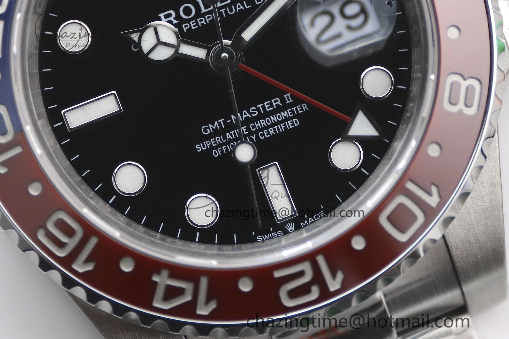 GMT Master II 126710 BLRO 904L SS TW+ Best Edition on Oyster Bracelet VR3285 CHS NewStyle 1985
