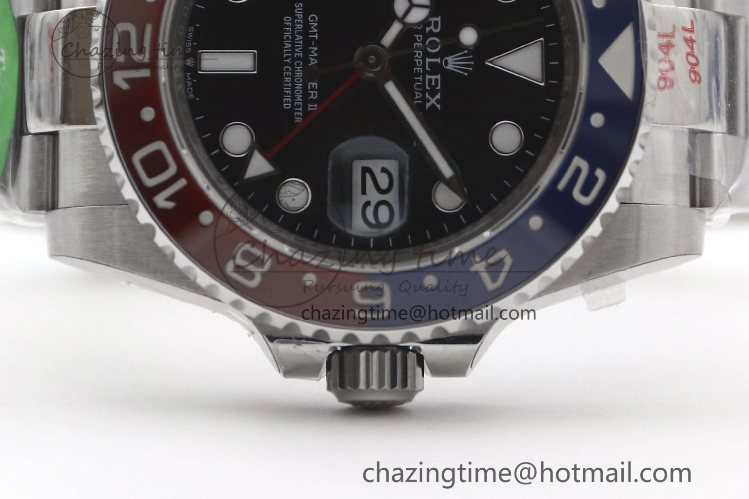 GMT Master II 126710 BLRO 904L SS TW+ Best Edition on Oyster Bracelet VR3285 CHS NewStyle 1985
