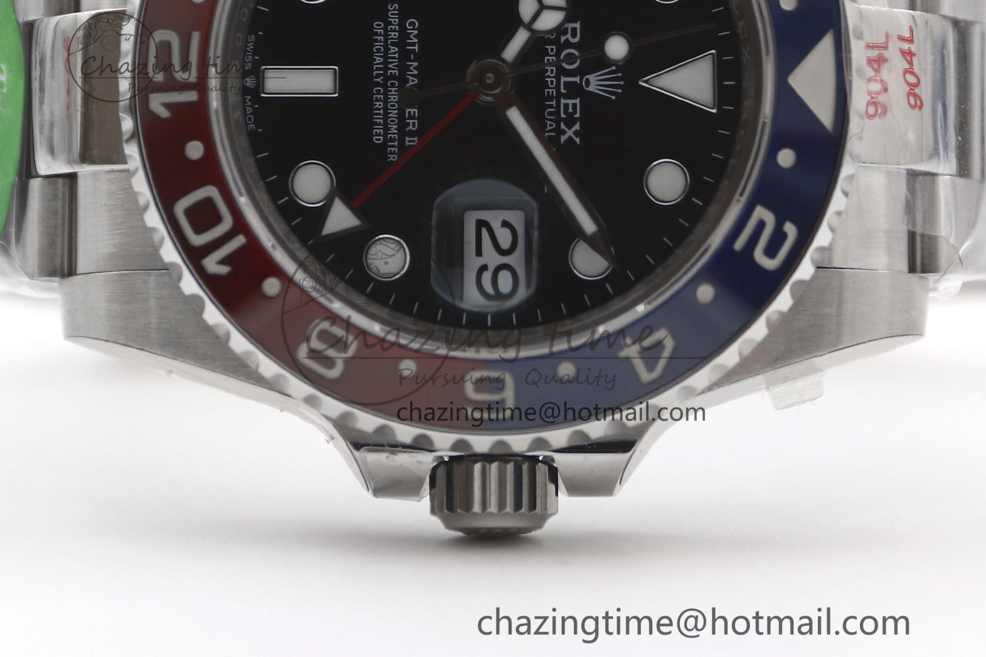 GMT Master II 126710 BLRO 904L SS TW+ Best Edition on Oyster Bracelet VR3285 CHS NewStyle 1985