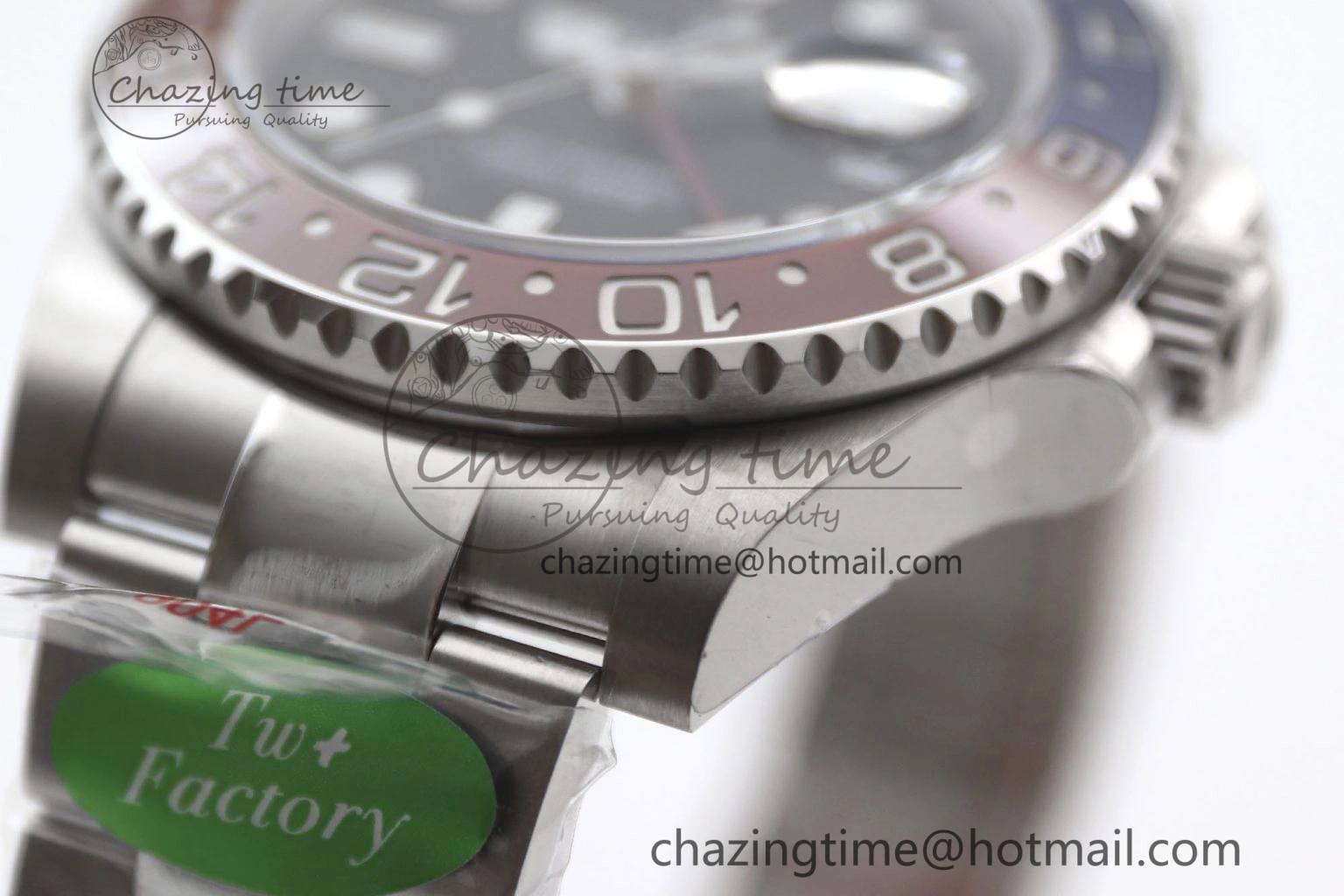GMT Master II 126710 BLRO 904L SS TW+ Best Edition on Oyster Bracelet VR3285 CHS NewStyle 1985