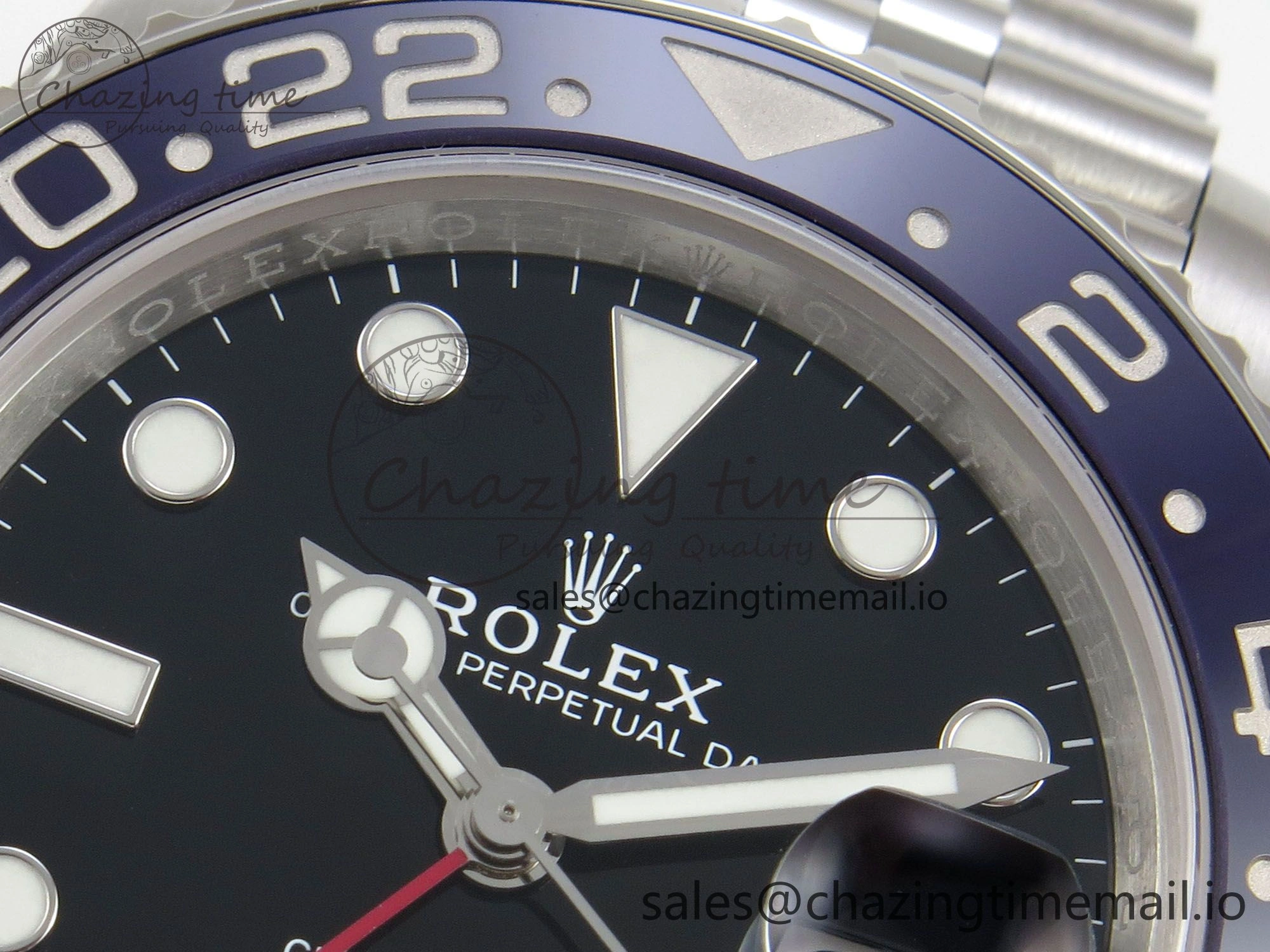 TopPick GMT-Master II 126710 BLRO 904L SS VSF 1:1 Best Edition Black Dial On Jubilee Bracelet DD3285 CHS V 42