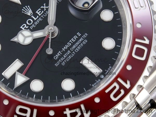 GMT-Master II 126710 BLRO 904L Steel VSF 1:1 Best Edition VR3285 (Correct Hand Stack) Breathable 1657