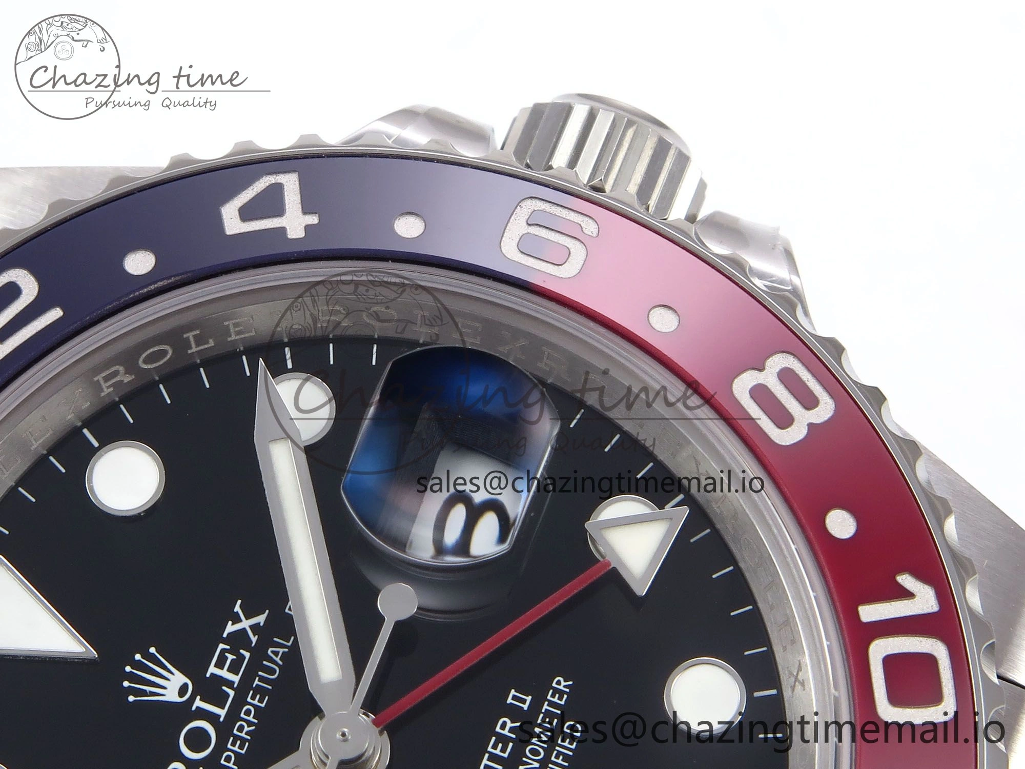 Refined GMT-Master II 126710 BLRO 904L THBF 1:1 Best Edition on Jubilee Bracelet SH3285 CHS 961