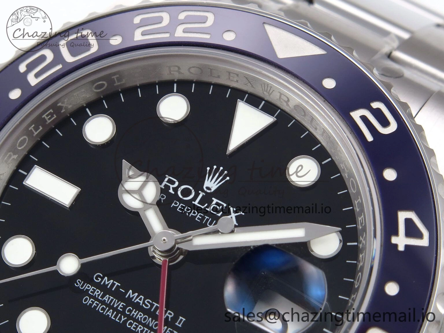 ZeroBulk GMT-Master II 126710 BLRO 904L THBF 1:1 Best Edition on Oyster Bracelet SH3285 CHS 958